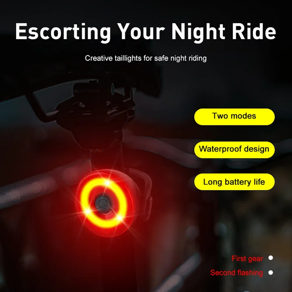 Mountain Night Ride Warning & Seatpost Tail Light – Cycling Safety Accessories