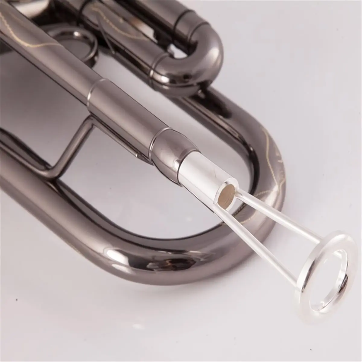 Big Discount Metal Embouchure Training Device for Trumpet Trombone, Lip Muscle Builder