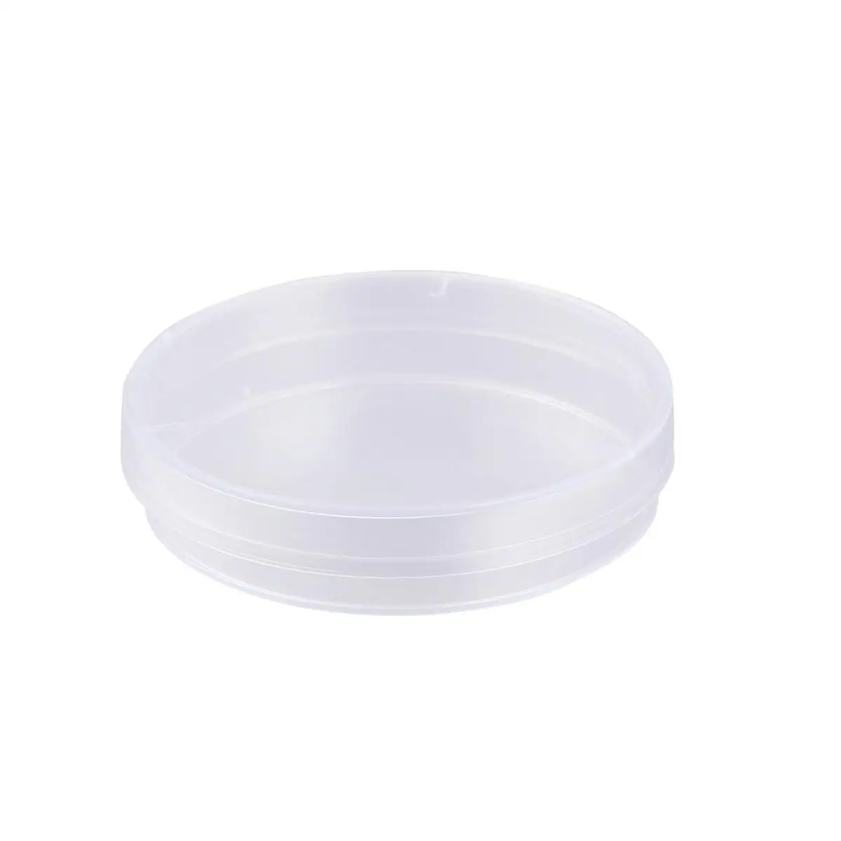 

20 pcs Plastic Dishes with Lid Reusable Containers Lightweight Plastic Petri Dish Process