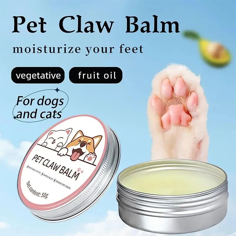 Cat & Dog Paw Antifreeze Cracking Pet Foot Moisturizing Care Cream Supplies,Puppy Paw Skin Anti Dryness Balm Repair Moisturizer