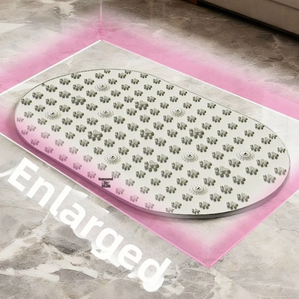 Soft Silicone Foot Massage Mat Foldable Magnetic Acupressure Board Creative Blood Circulation Toe Pressing Board