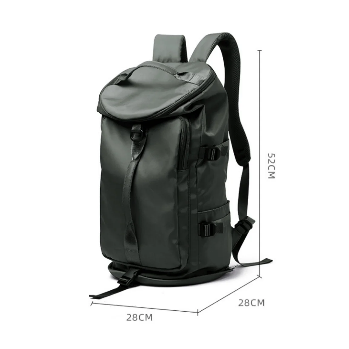 XOKY-Bolso de hombro de viaje grande para hombre, Mochila deportiva impermeable, bolsa de equipaje al aire libre, Cubo de viaje, Mochila funcional