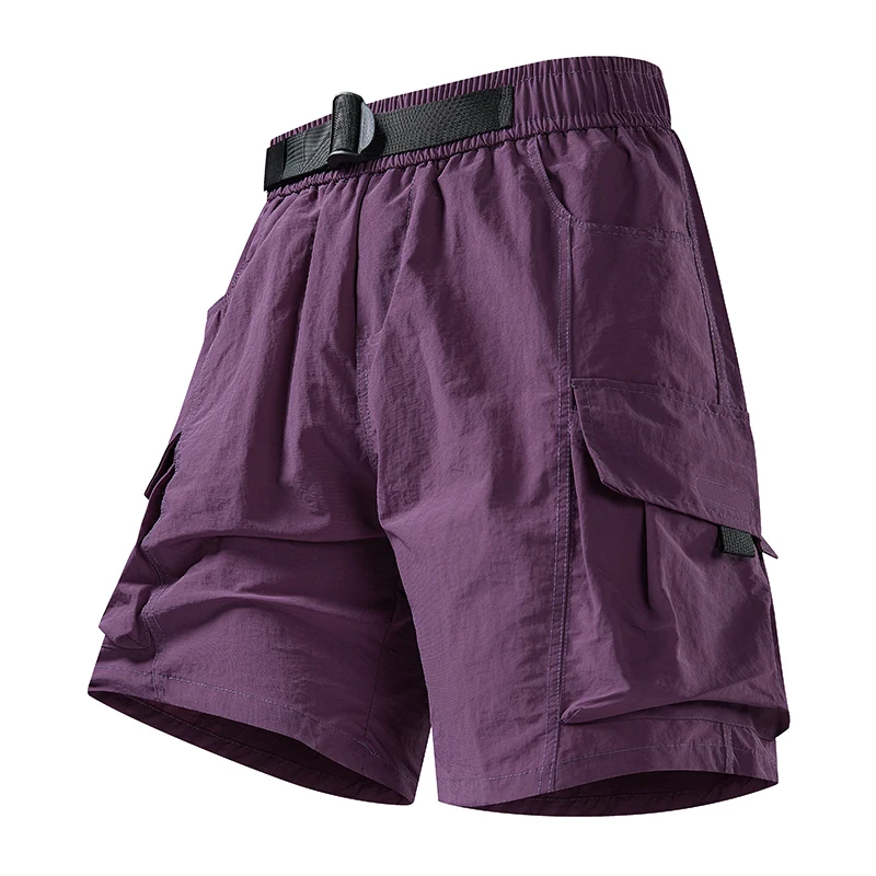 Outdoor Comprehensive Training Sweat Absorbing Quick Drying Five Minute Shorts for Men Lightweight and Breathable Loose Shorts