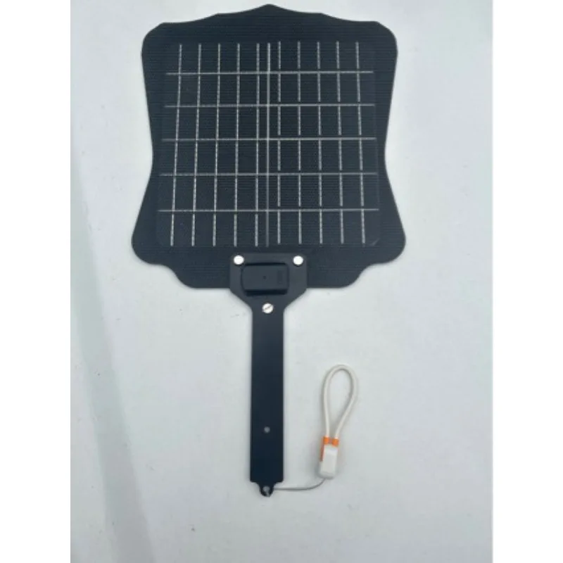 شاحن شمسي محمول 5.5 فولت 10 وات مع منفذ USB، لوحة شمسية الكل في واحد، شاحن طوارئ للهواتف المحمولة