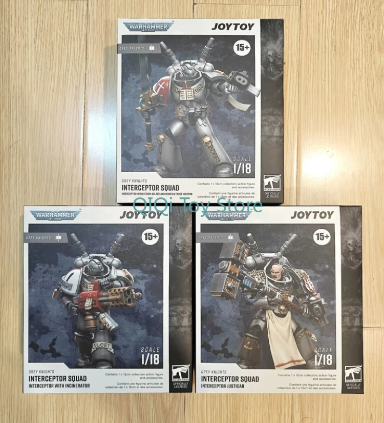 متوفر في المخزون Dark Source 40K Gray Knight Interception Team 3