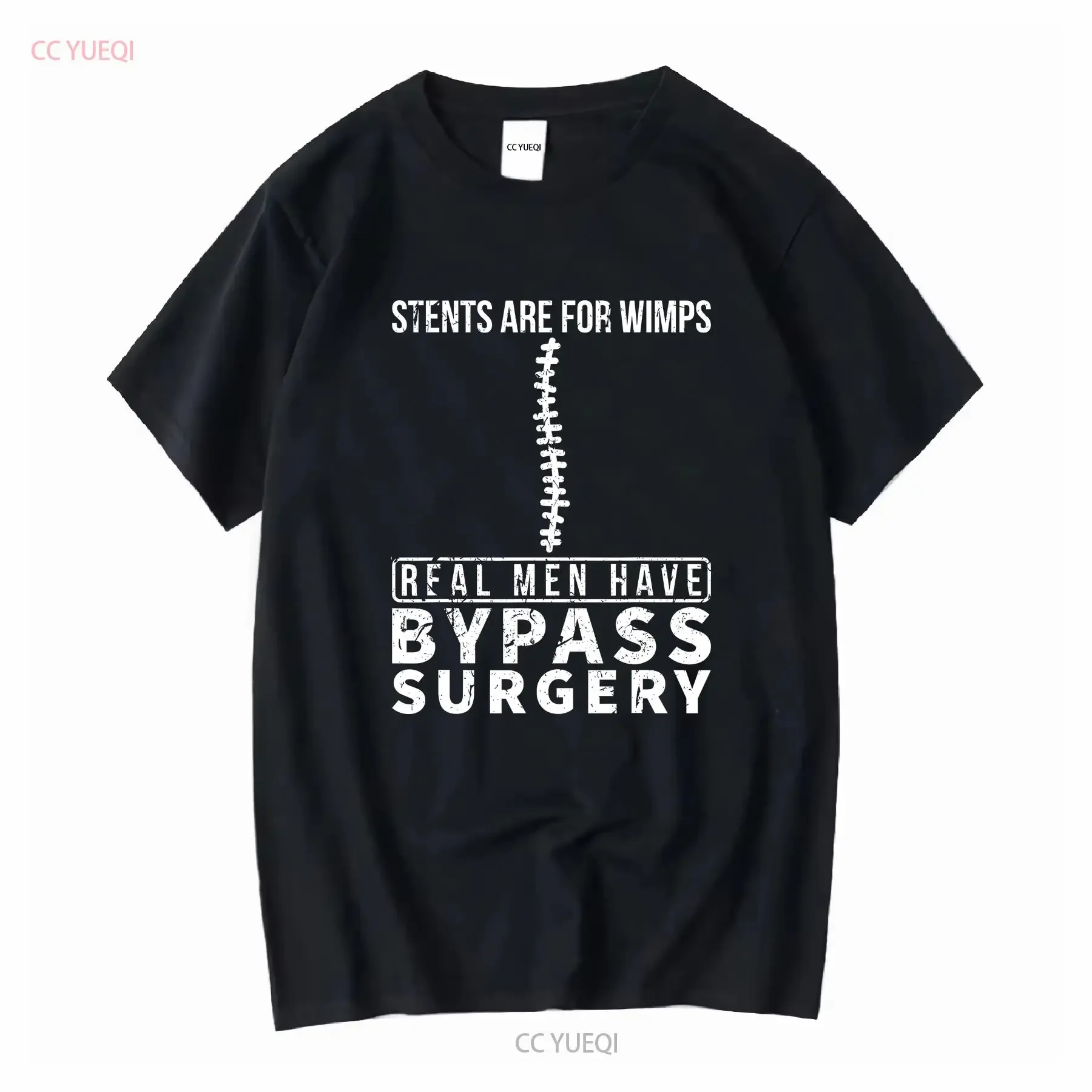 Stents Are For Wimps Real Men Have Bypass Open Heart Surgery Zipper Club Pacemaker T Shirt long or short sleeves vintage