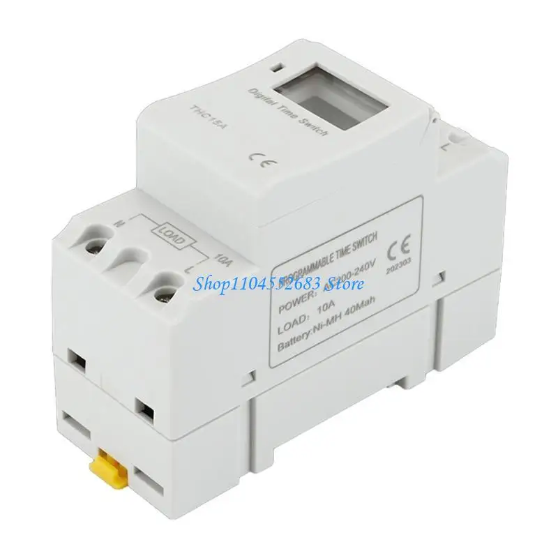 Y6GD مرحلات مؤقت قابلة للبرمجة أسبوعيًا لمدة 7 أيام، مرحلات إلكترونية رقمية، مفاتيح مؤقت، 20 مفتاح مؤقت رقمي مغلق، دائم #3