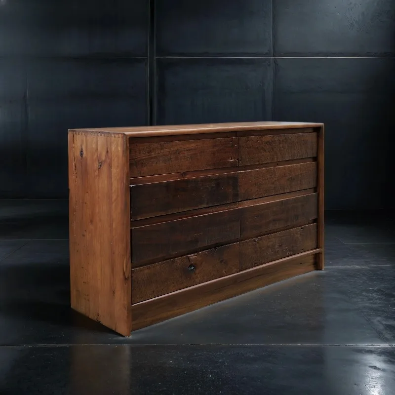Eight bucket cabinet Japanese storage side cabinet simple locker