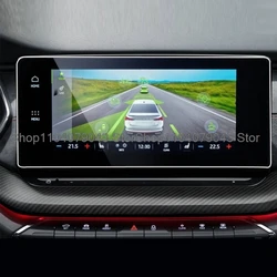 Tempered Glass protector film For Skoda Octavia 4 Infotainment Columbus 2020 10 inch Car Radio Navigation Displayscreen