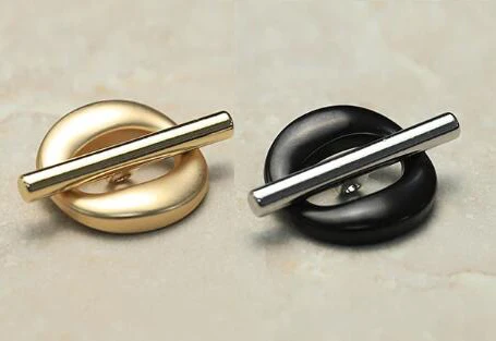 6pcs/Lot Size:20.5x15mm-25x18mm-32x22.5mm Simple Style Metal Buttons Fashion Button Women\'s Coat Sweater Sewing (SS-3197)