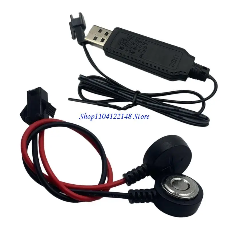 P9FA Universal 3.7V Battery Charging Cable With Secure Link for Battery