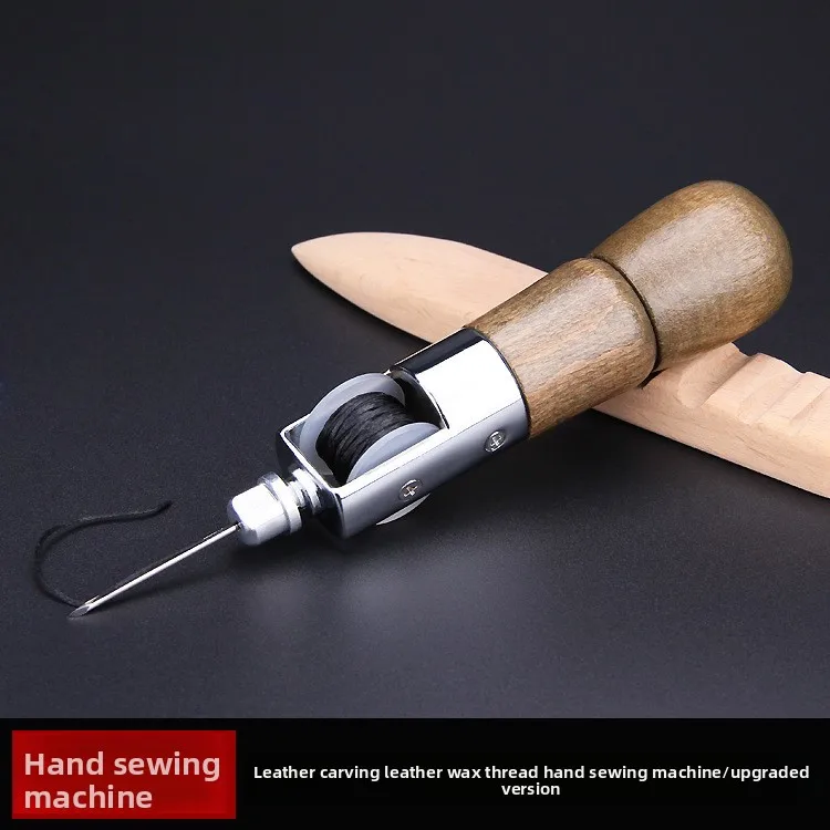 2026 DIY Hand Leather Sewing Tool Kit Hand Stitcher Wax Thread Awl Needle Canvas Carving Tools