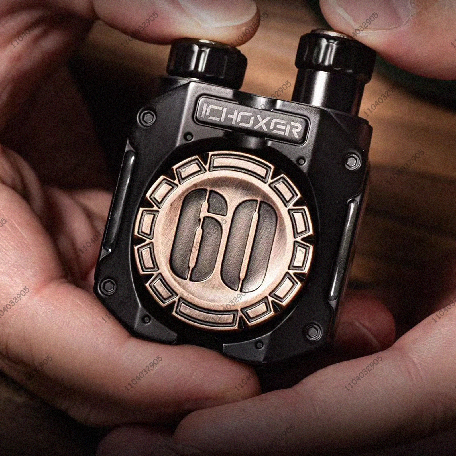 EDC métal Fidget Spinner rouleau bouton Clicker magnétique Fidget Gear Gadget soulagement du Stress Anti-anxiété cadeau