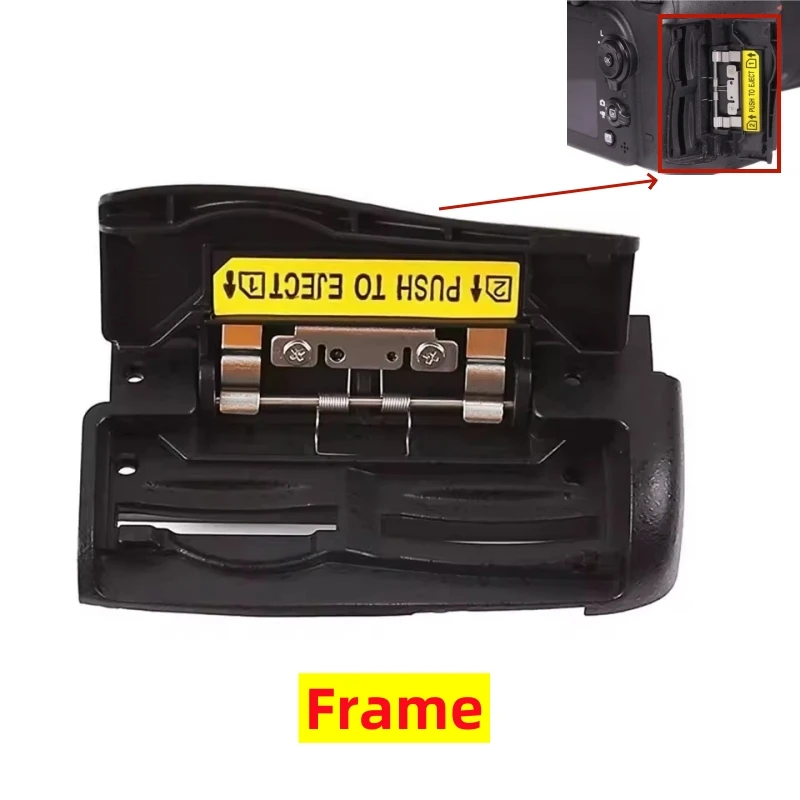 1 Set SD Memory Card Cover And Frame for Nikon D7100 D7200 Camera Replacement Unit Repair parts
