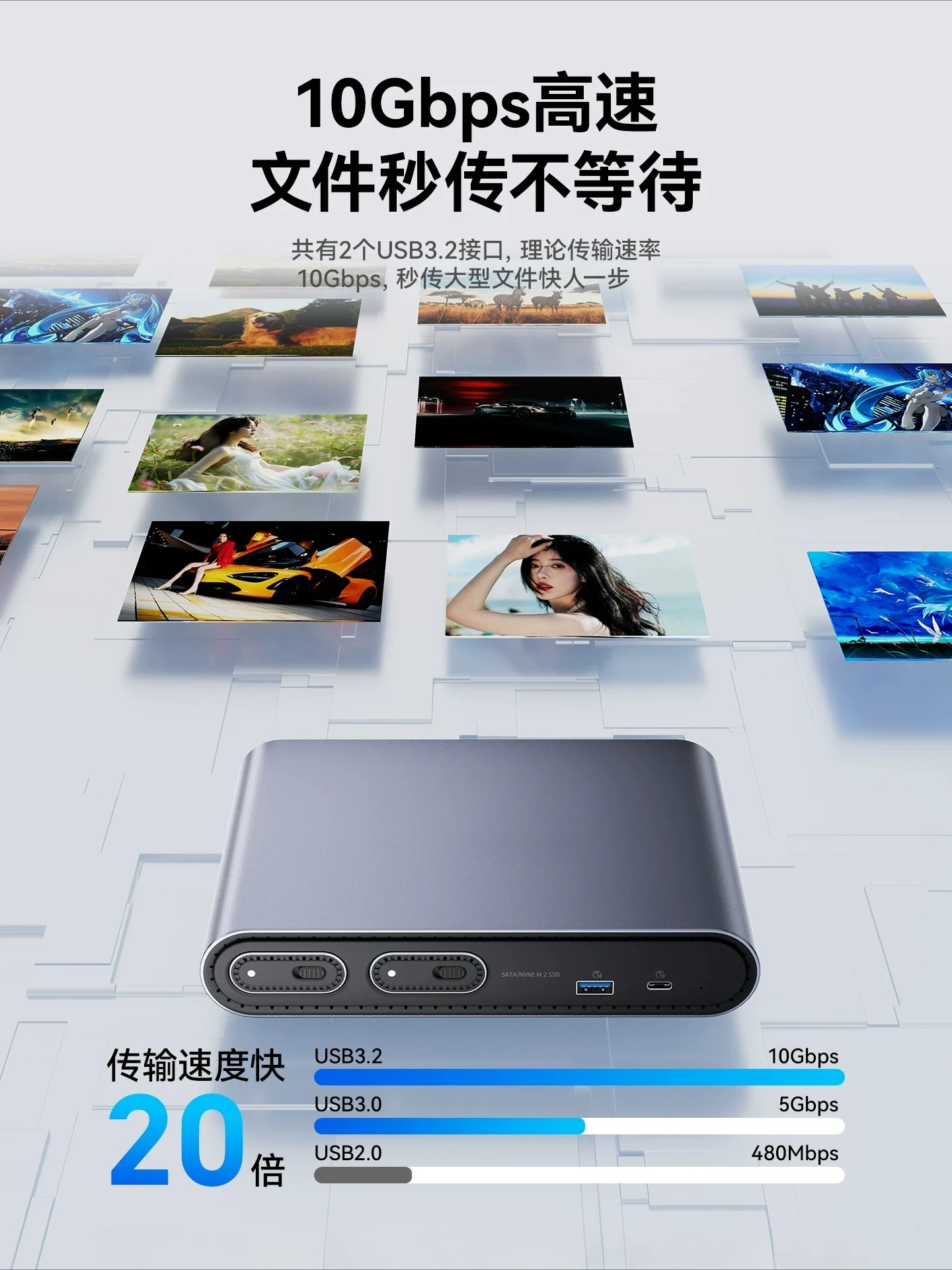 Suitable for MAC laptop USB multi-interface expansion hub hub