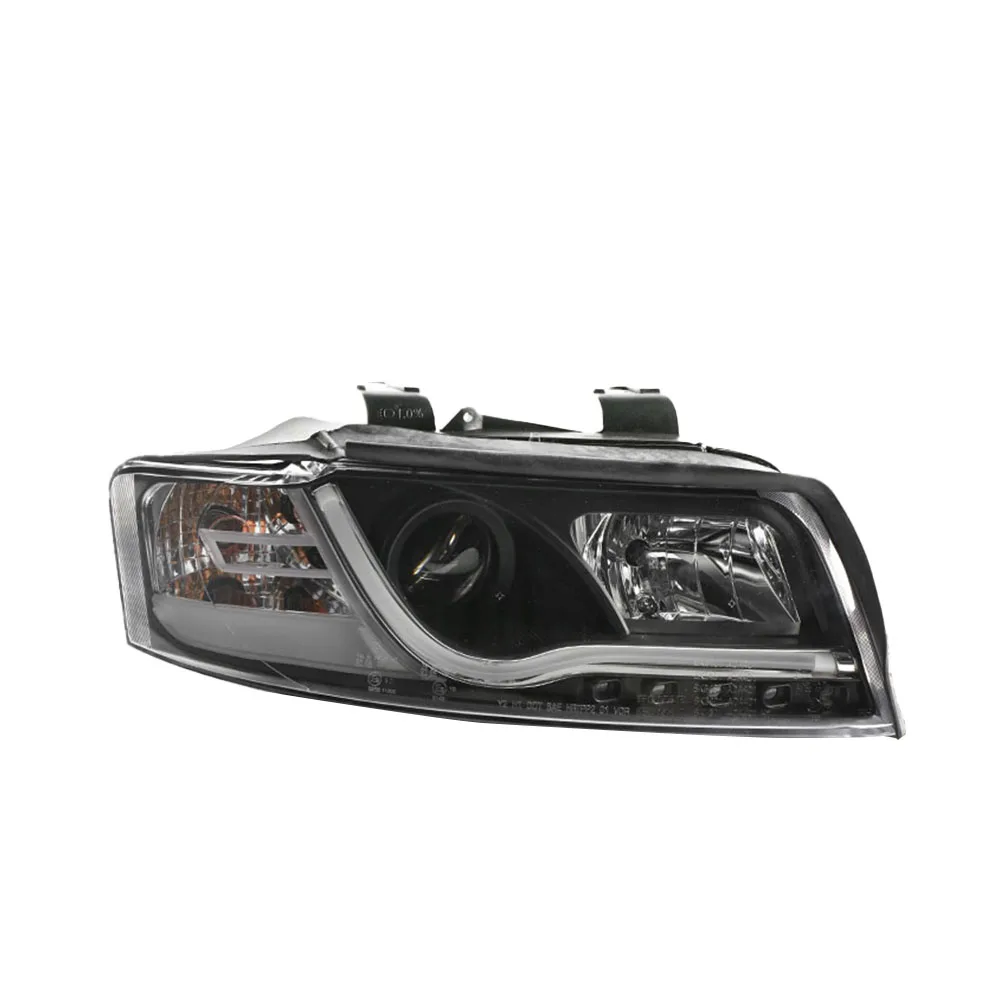 

KGKB Car Headlight for Audi A4 B6 2001-2004 Auto Front Lamps Assembly Upgrade LED Projector Lens Plug and Play Accessories