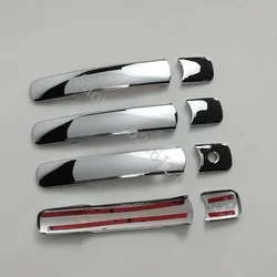 for NISSAN X-Trail T31 2008 2009 2010 2011~2013 ABS car Door Handle Bowl Trim Side Door Handle Cover Trims car accessories