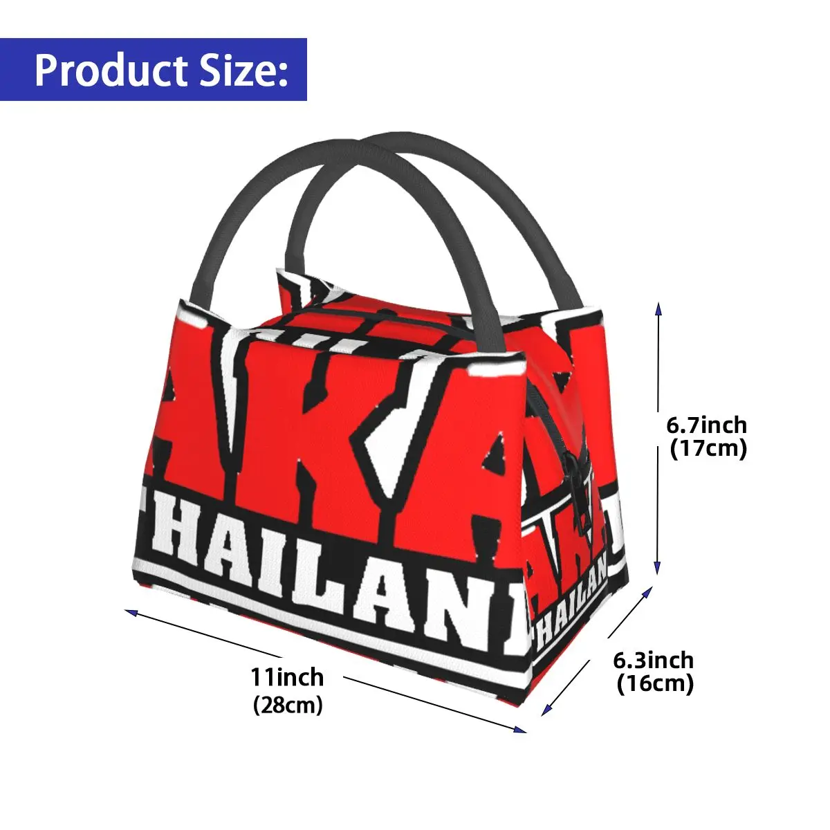 Aka Thailand Gym Portable insulation bag for Cooler Thermal Food Office Pinic Container