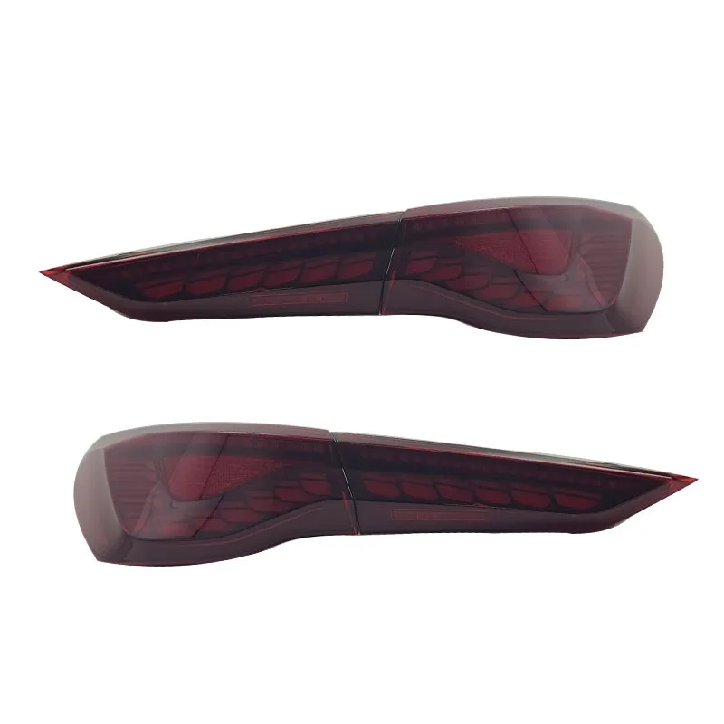 Car Tail Lights For BMW 4 Series G22 G23 G26 G82 G83 Taillight Assembly 2020-2024 Dragon Scale Daytime Running Light Rear Lamp