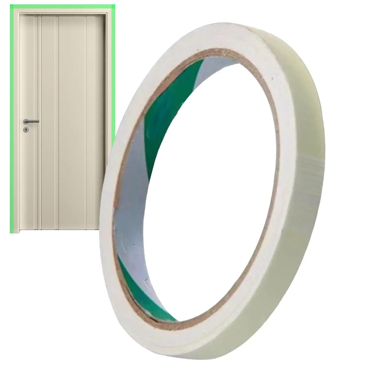 Glow In Dark Tape High Brightness Safety Egress Markers Glow In The Dark Duct Tape Luminous Fluorescent Sticker Tape 3/5m