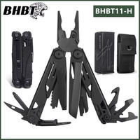 BHBT 19 in 1 Multitool Pliers Folding Knife Multi Tool Hoxagon Wrench Outdoor Camping Survival EDC Equipment Home Repair Tools