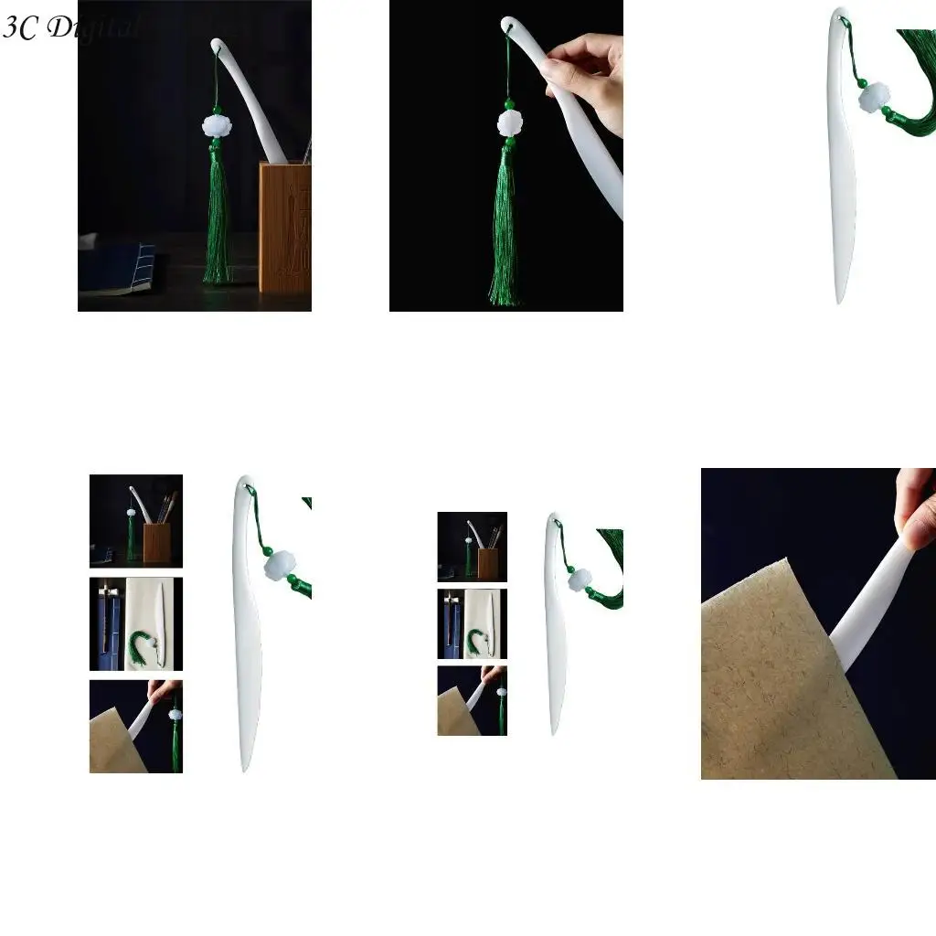 Resin Paper Cutter Rice Paper Cutter Xuan Paper Trimmer with Ergonomic Grip Q84A