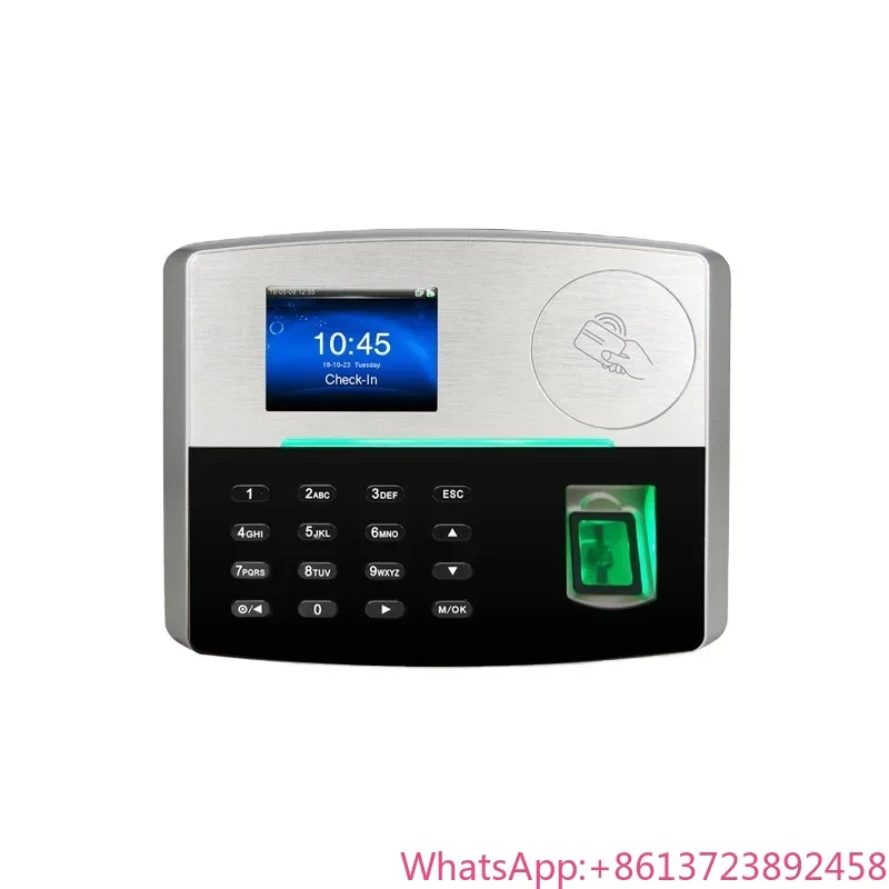 Top selling battery operated cheap biometric fingerprint time attendance system(S800)