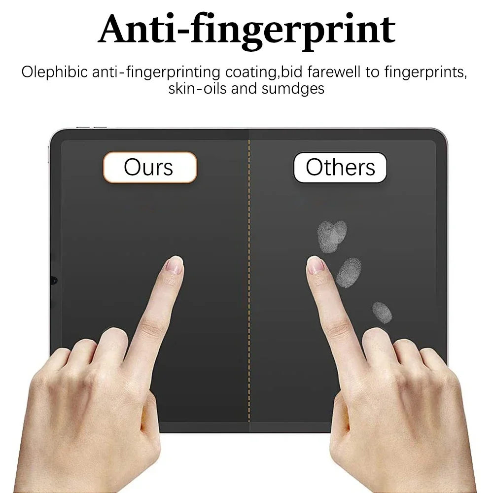 3 قطعة مثل ورقة يشعر حامي الشاشة لينوفو تاب برو GT 11.1 "M11 Xiaoxin الوسادة 11 الوسادة برو 12.7 2023 2025 غطاء الفيلم لا الزجاج
