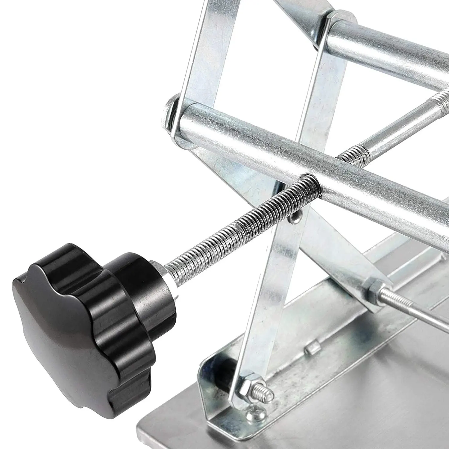 A04G-Laboratory Lift Stand, Lab Jack Scissor Stand Platform, Table Lifting Jack Platform Expandable Table Height Range