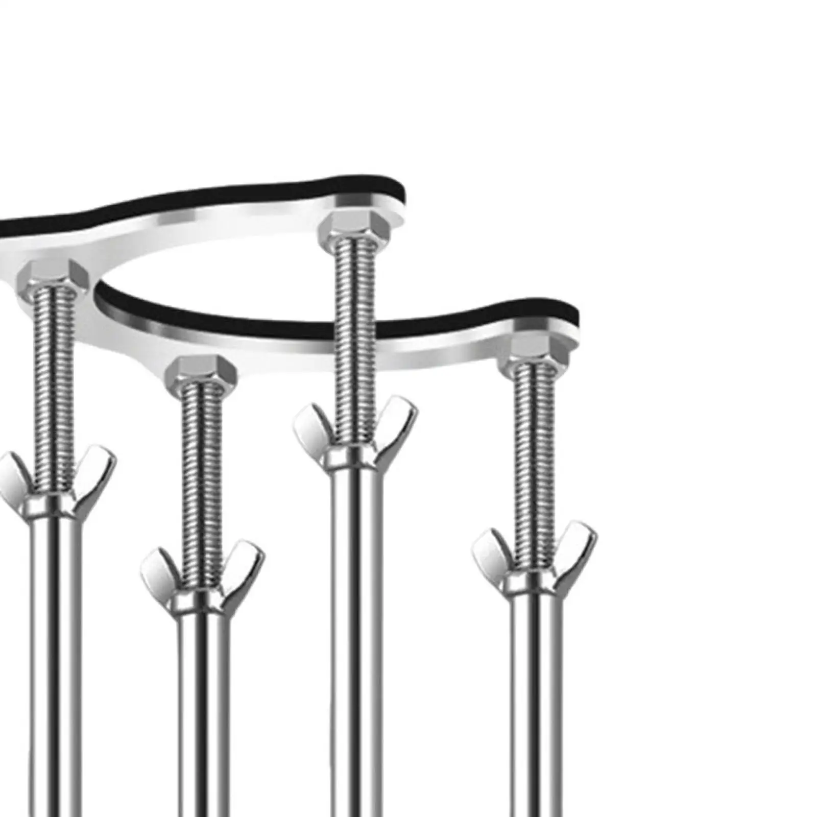 Undermount Sink Bracket Holder Shelf Anti Slip Easy Installation Repair Kit for Counter Wash Basin Decoration Bathroom Kitchen