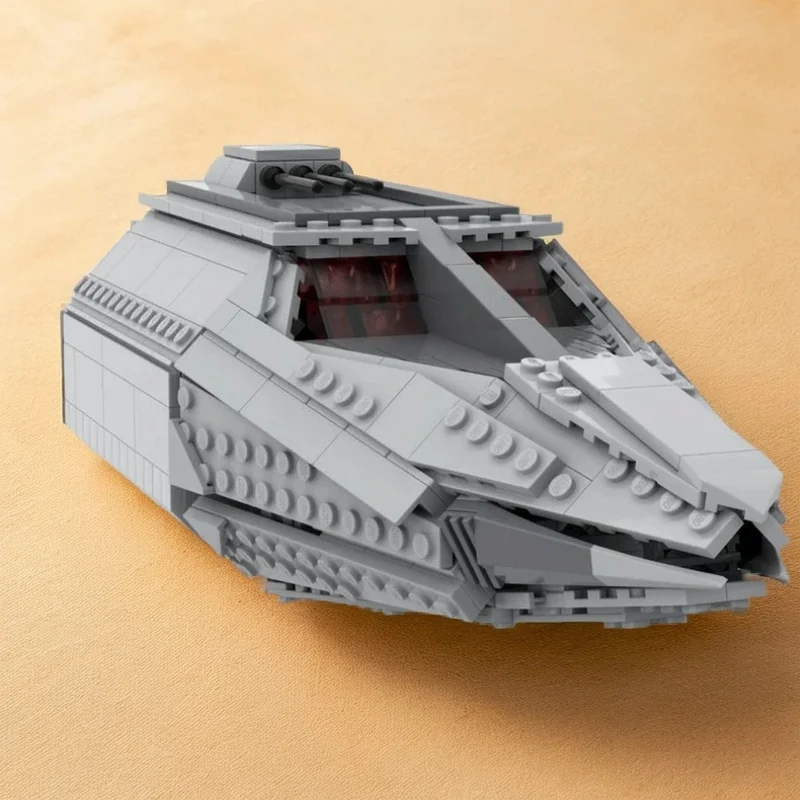 817PCS MOC Space Battle Cockpit Interior Ucs Havoc Marauder Shuttle Bad Batch Model Building Blocks DIY Assembly Gift Home Set