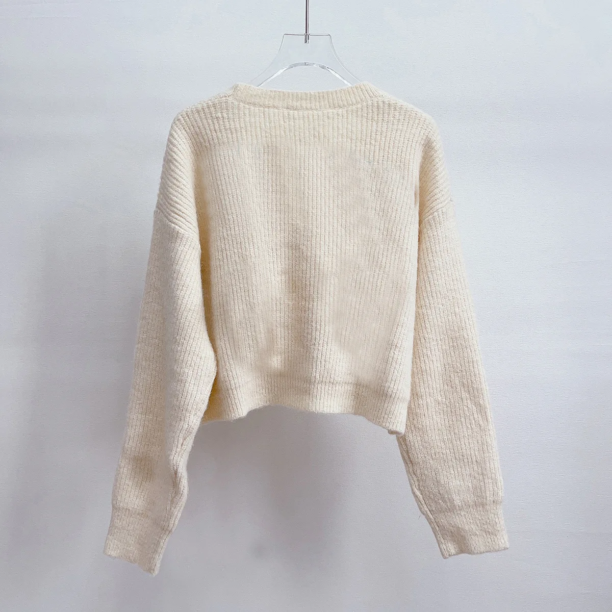 

Sweet Sli Rabbit Bear Doll или открытое пальто-кардиган для женщин, вязаное мягкое пальто Bright Tead, осень-зима, Ne...