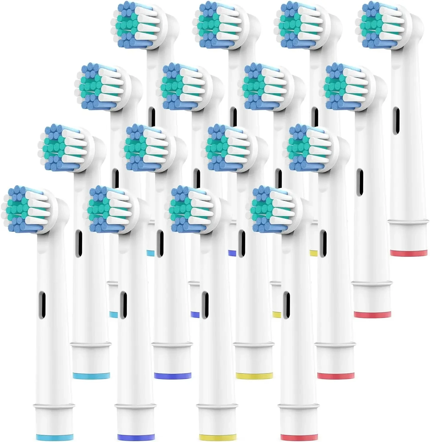 Replacement Heads For Oral B Braun Electric Toothbrush 16pcs/Pack Replacement Brush Heads For 1000/2000/3000/5000 Adults Kids