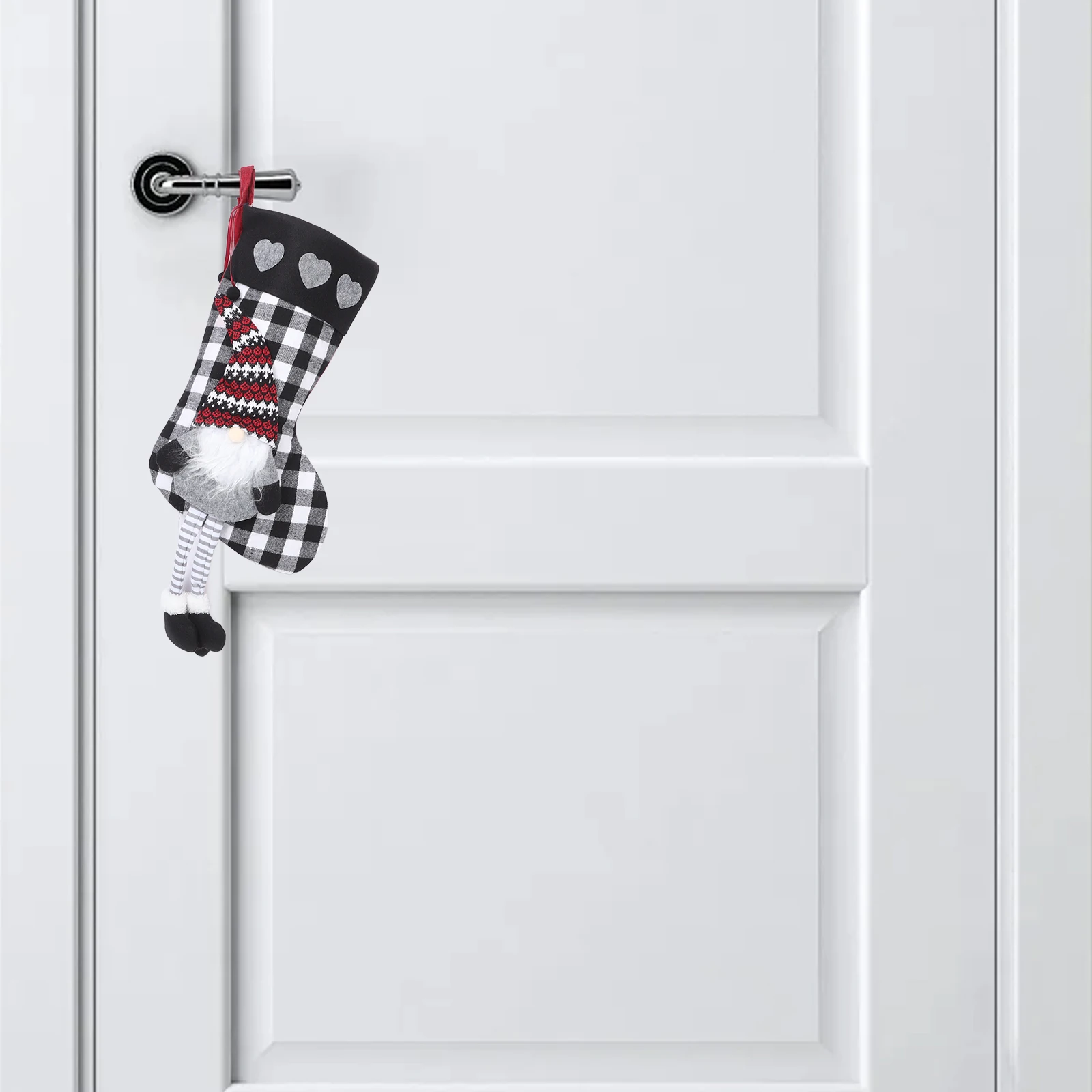 

Large Christmas Stocking Ornaments Personalized Stockings Cotton Fireplace Decor