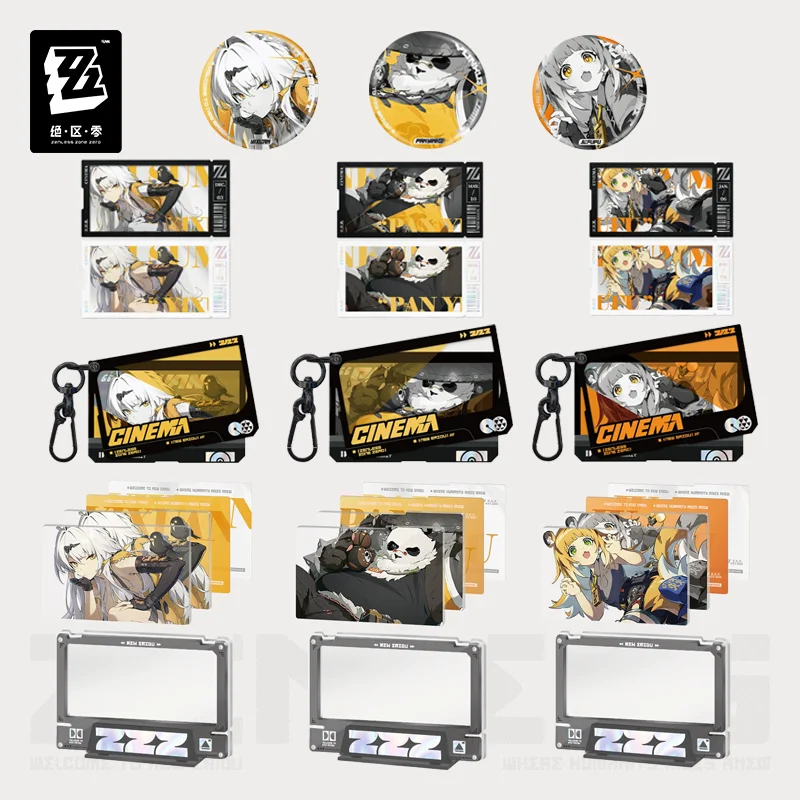 

Presale Sunsyea Zenless Zone Zero Official Merch miHoYo Original YH Series Acrylic Keychain Badge Ornament Yunkui Summit