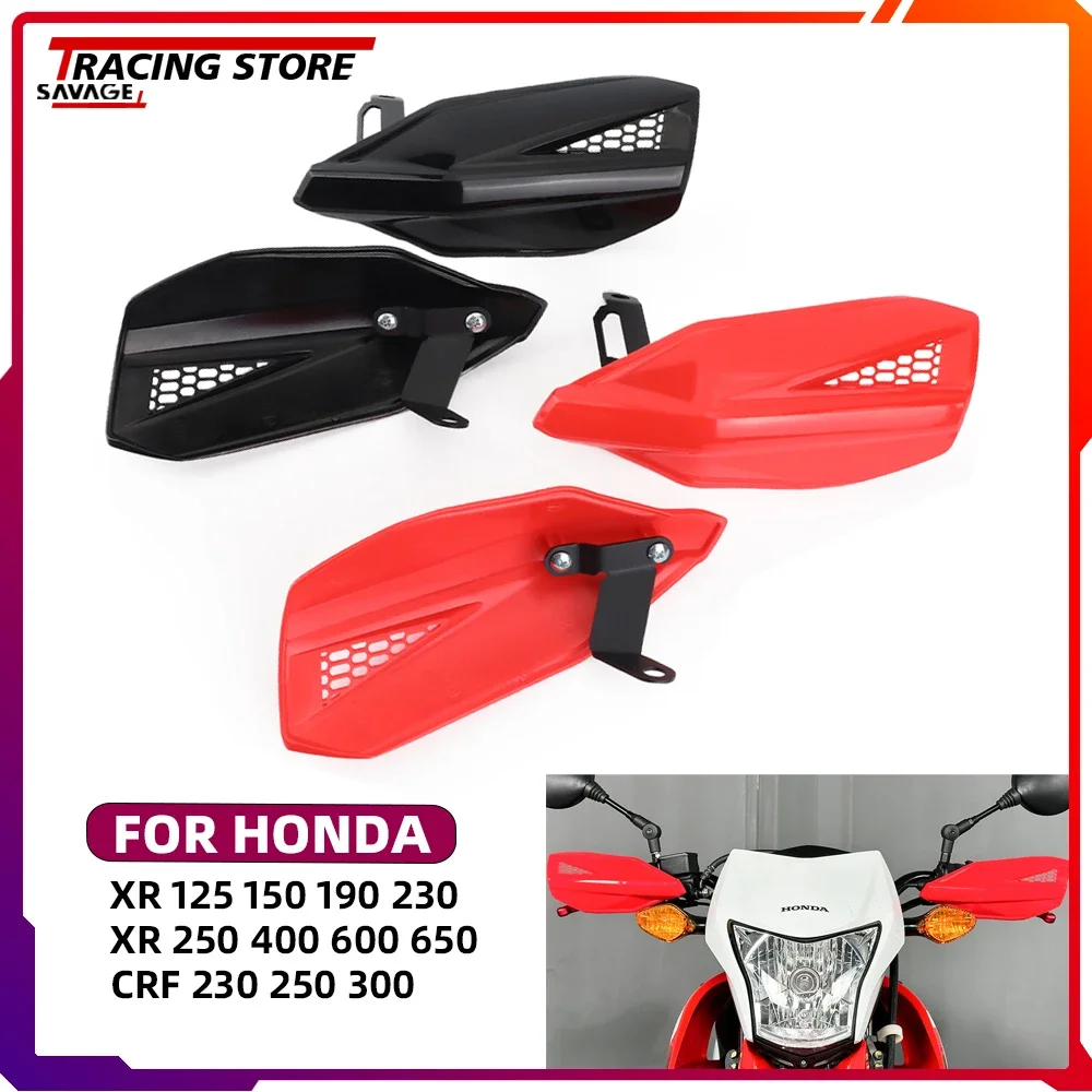 For HONDA XR 125 150 190 230 250 400 600 650 CRF 230 250 300 Handlebar Handguards Shield XR CRF Motorcycle Hand Guard Protector