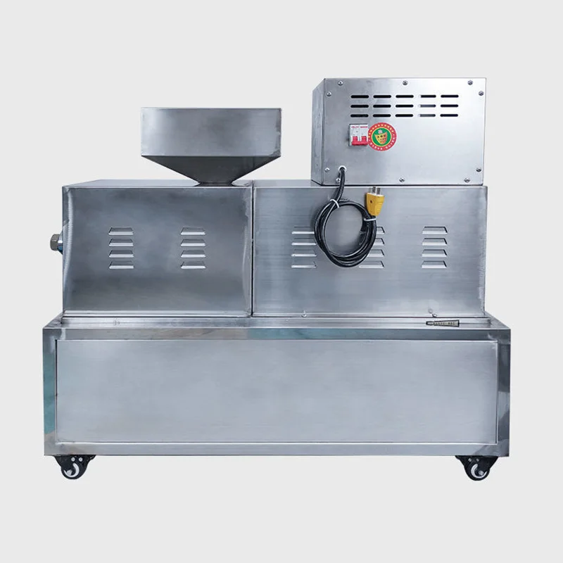 4.4KW Intelligent Oil Press Electric Household Hot And Cold Stainless Steel Fully Automatic Commercial Small Machine