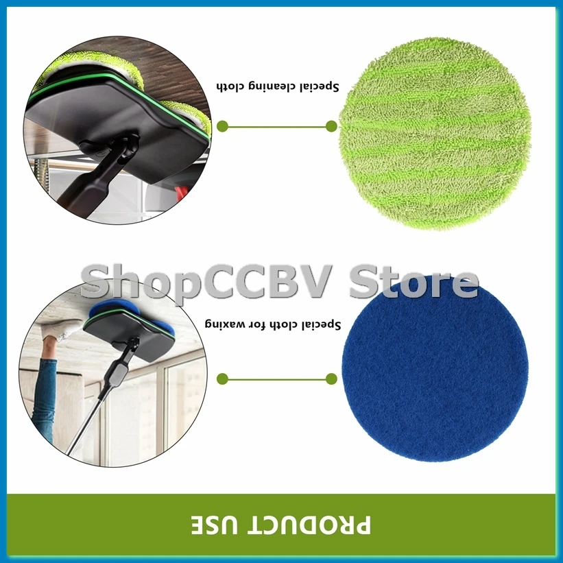 

Сменная накладка для беспроводной электрической роторной швабры, подметальной машины, беспроводной электрической вращающейся швабры, сменная накладка-A50M