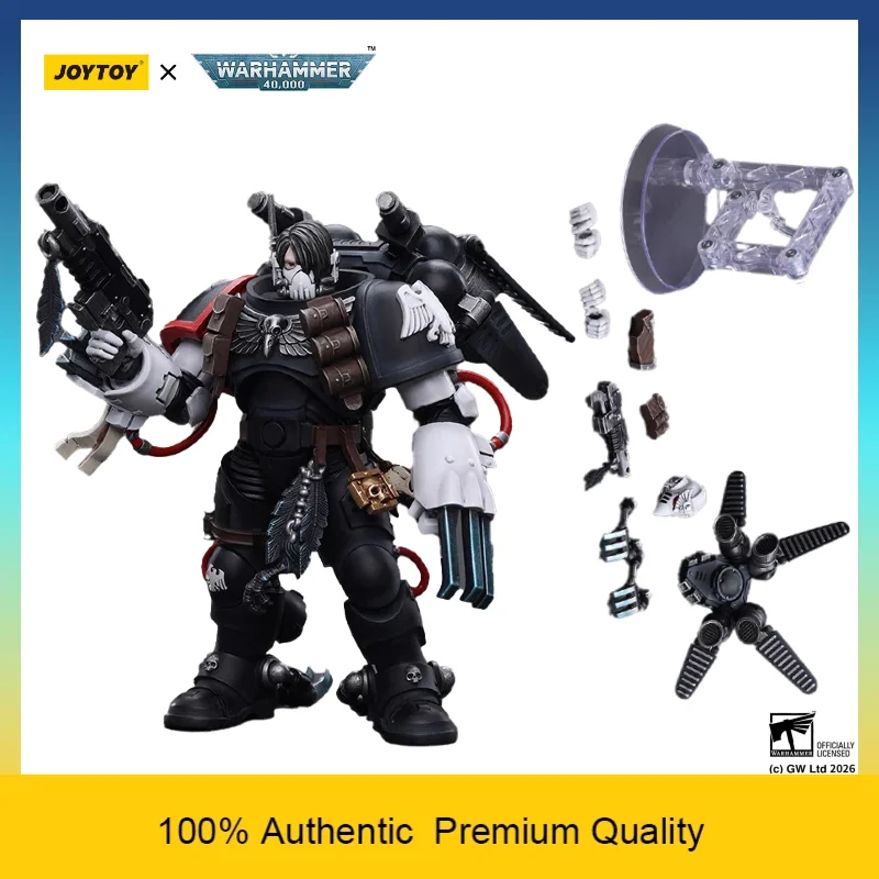 

Pre-order JOYTOY Warhammer 40K Raven Guard Chapter Master Kayvaan Shrike 1/18 Scale JT6427 Action Figure Collectible Model Toy