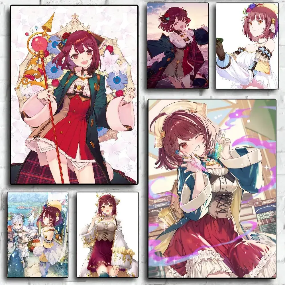 Sophie Anime The Alchemist Of The Mysterious Poster Art Sticky Wall Waterproof Home Living Room Bedroom Bar Aesthetic Decoration