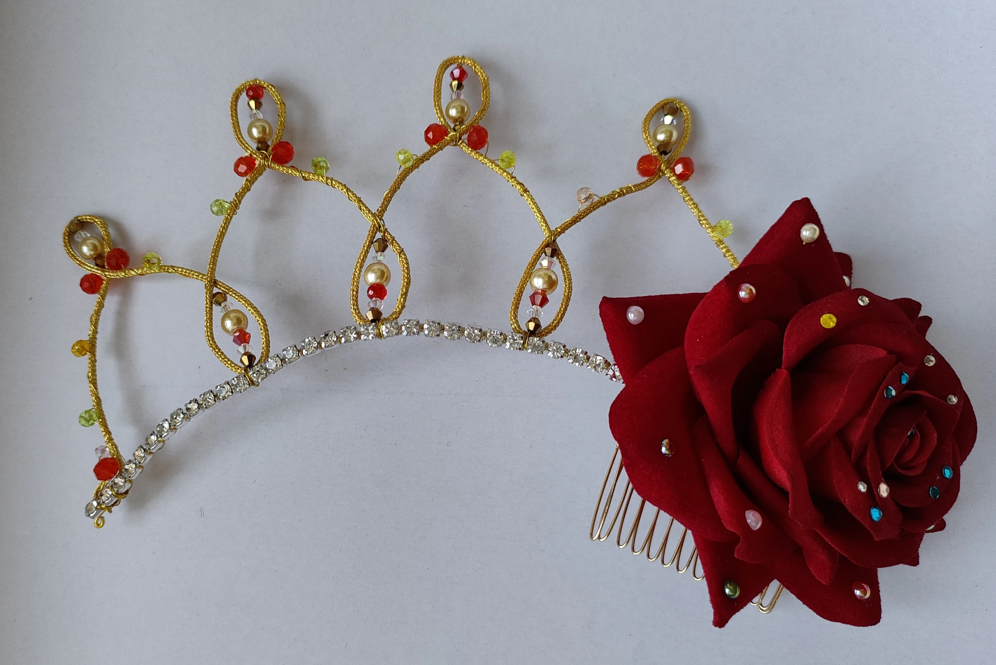 Ballet fait à la main personnalisation Hall Quichotte Pagita Variations chapeaux Performance compétition épingle à cheveux fille