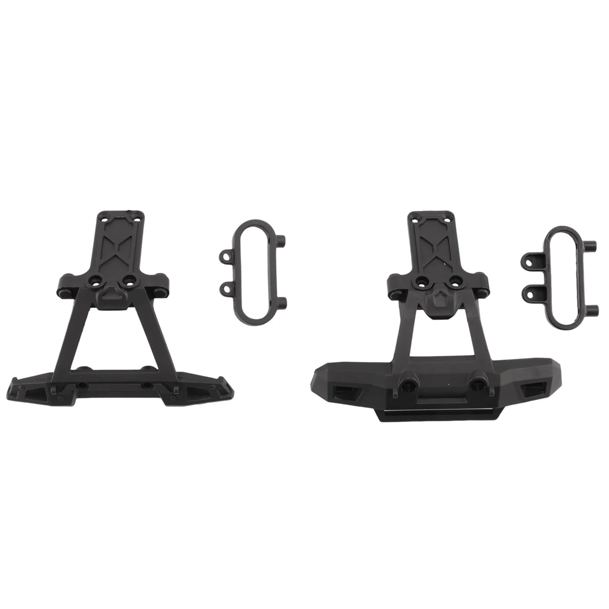 New Front & Rear Bumper Assembly for HBX 16889 16889A 16890 16890A SG 1601 SG 1602 SG1601 SG1602 RC Car Parts Accessories
