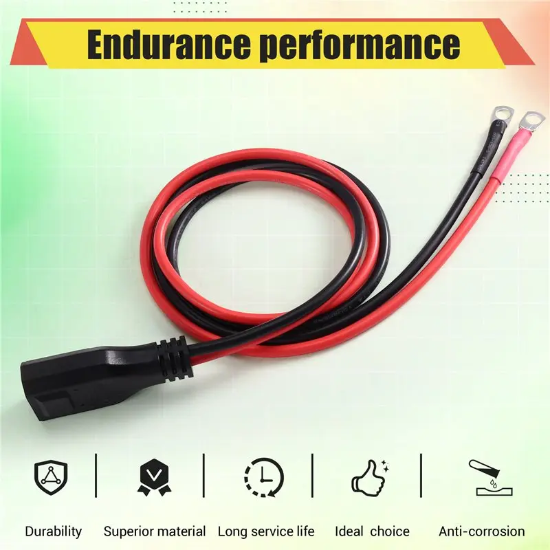 For Ecoflow Delta Compatible 50A Extension Cable 8AWG, Expansion Adapter, Extra Battery Cable