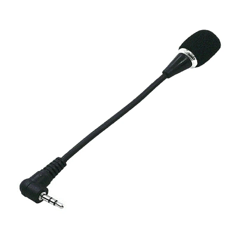 Notebook Dedicated Twist Rod Microphones Tablet Computer 3.5mm Mini Microphones for Laptops and Tablets