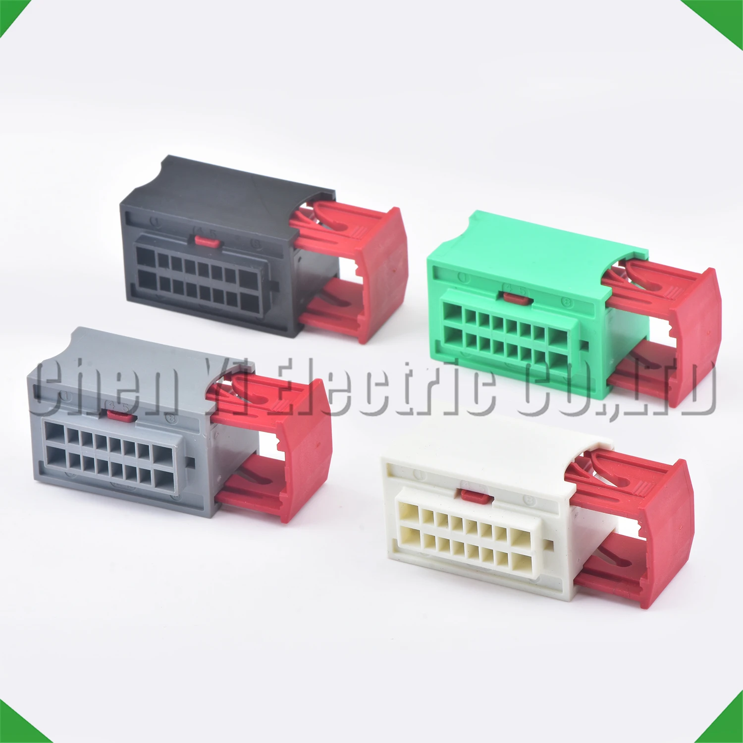 16 Pin Automotive Connectors Engine Compartment Fuse Box Computer board Amplifier Wire harness Plug 185760-1 For Peugeot Citroen