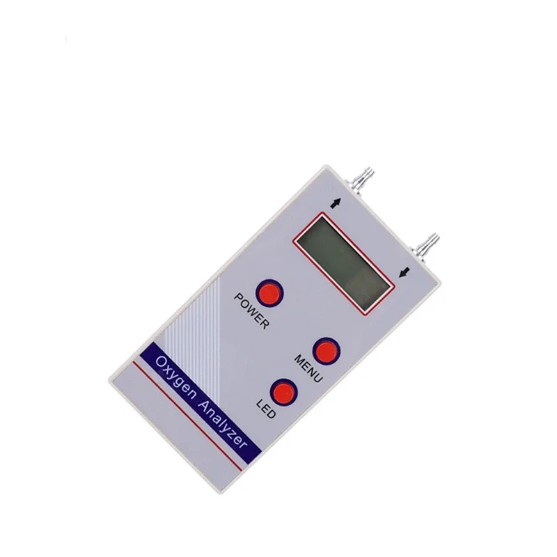 Ultrasonic oxygen analyzer, concentration, flow rate, pressure for oxygen concentrator