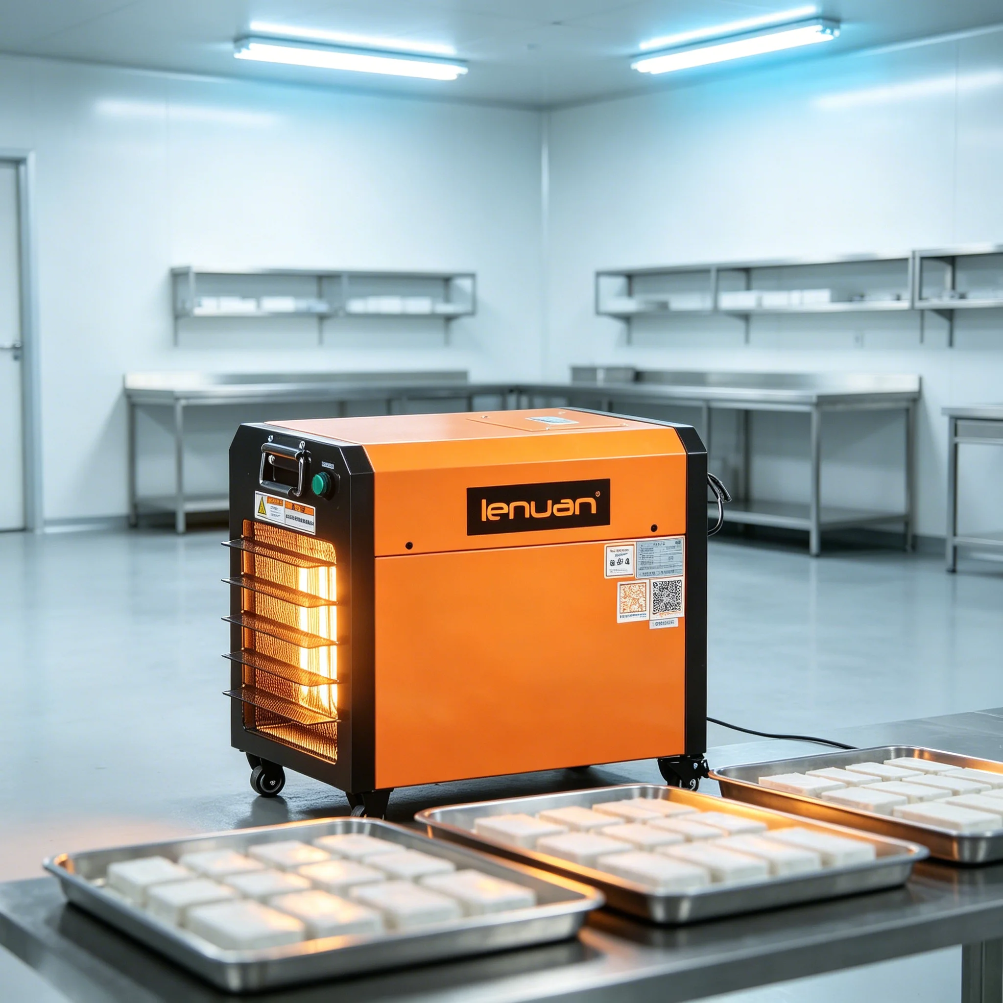 LN15KW Multi-layer Safety Protection 304Tube Industrial Air Electric Heater for Material Disinfection Industrial Electric Heater