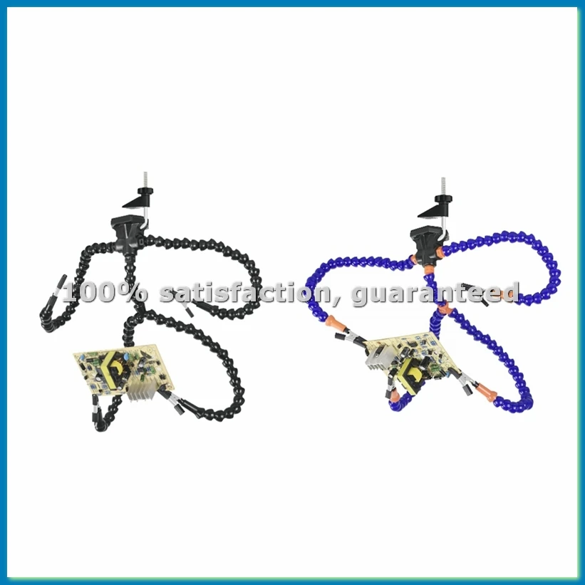 Clip-on Soldering Station Bracket for PCB Adjustable with Bracket Repair Tool Universal Arm Four-Claw Soldering Station-AC17