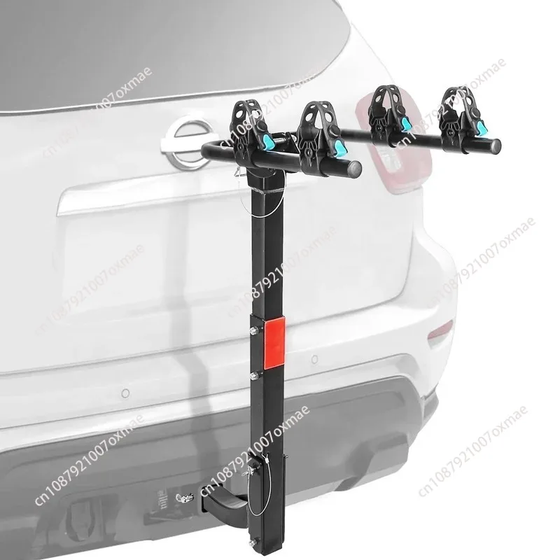 

2 Bikes Rack Foldable Mast Style Hitch Mounted Bicycle Carrier Racks for Minivans Trucks