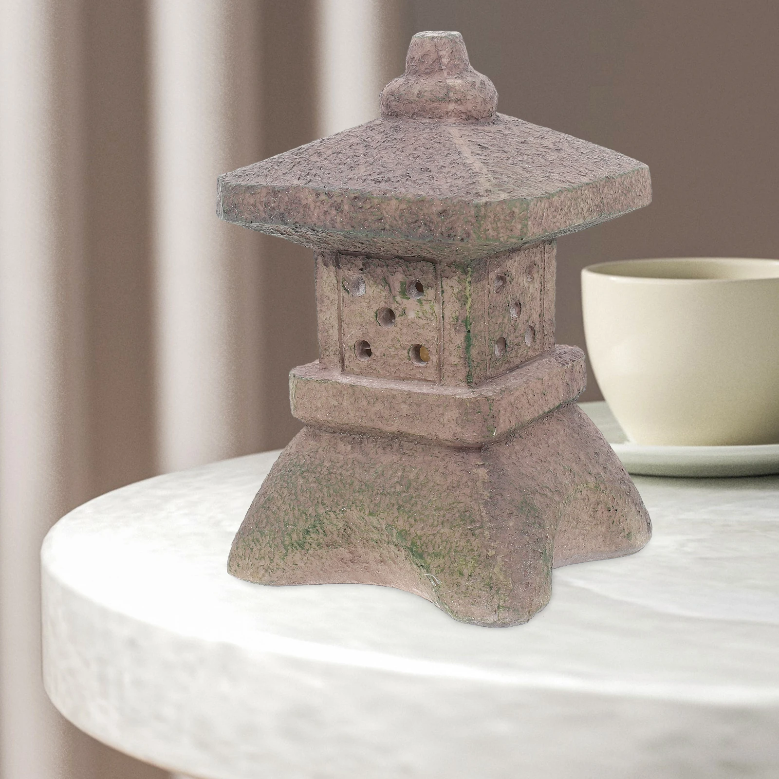 

Garden Pagoda Light Zen Lantern Outdoor Decorative Lighting L scape Lights Solar Powered Courtyard Lantern Porch